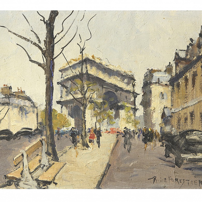 René Le Forestier (1903-1972) ‘Parisian landscapes’