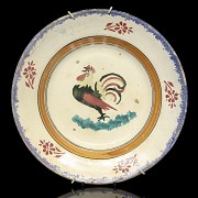 Four decorative Manises pottery plates, 20th century