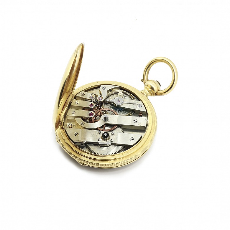 18k gold pocket watch