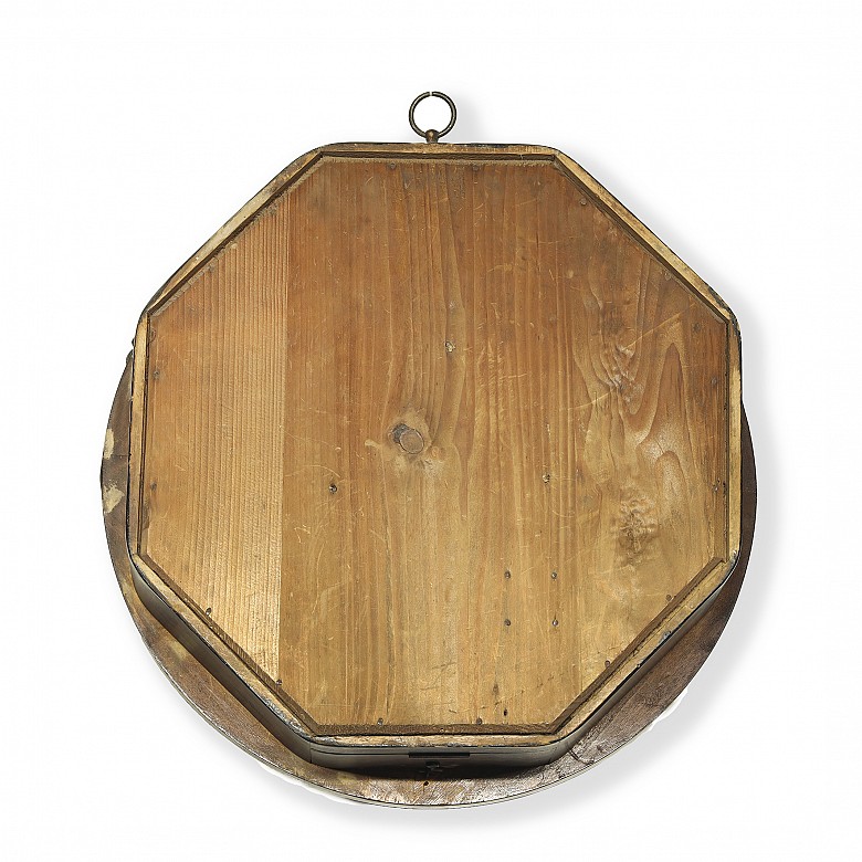 Wooden porthole clock, 20th century - 6