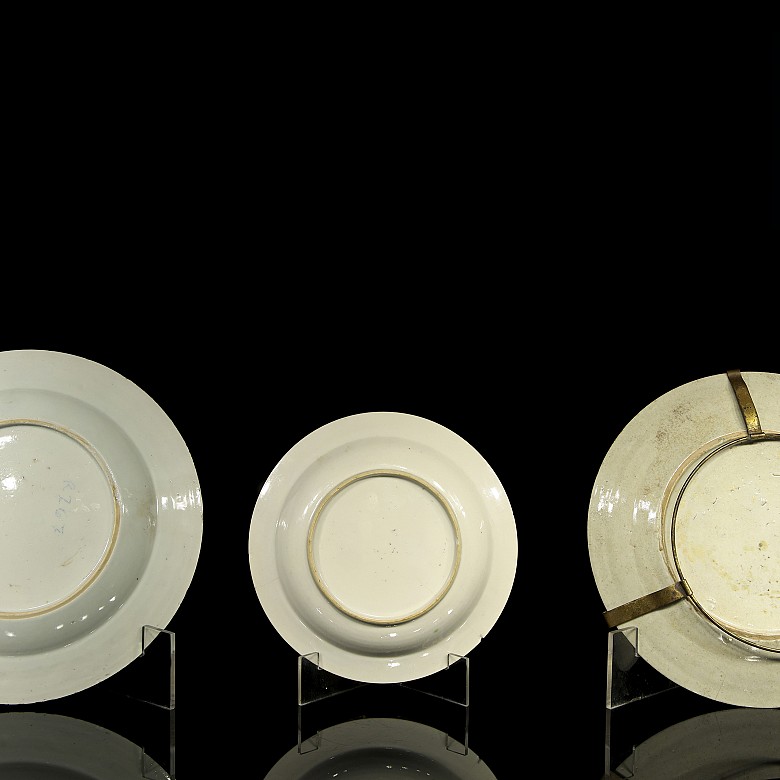 Conjunto de platos de exportación, China, S.XIX