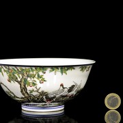 Bowl with cranes, 20th century