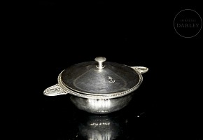 Silver-plated metal tureen ‘Boulenger’, 1940