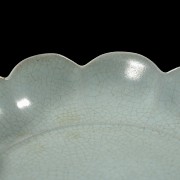 Celadon ‘Flower’ glazed ware dish, Song dynasty