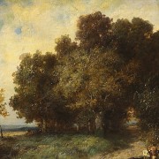 19th century German School “Romantic Landscape”