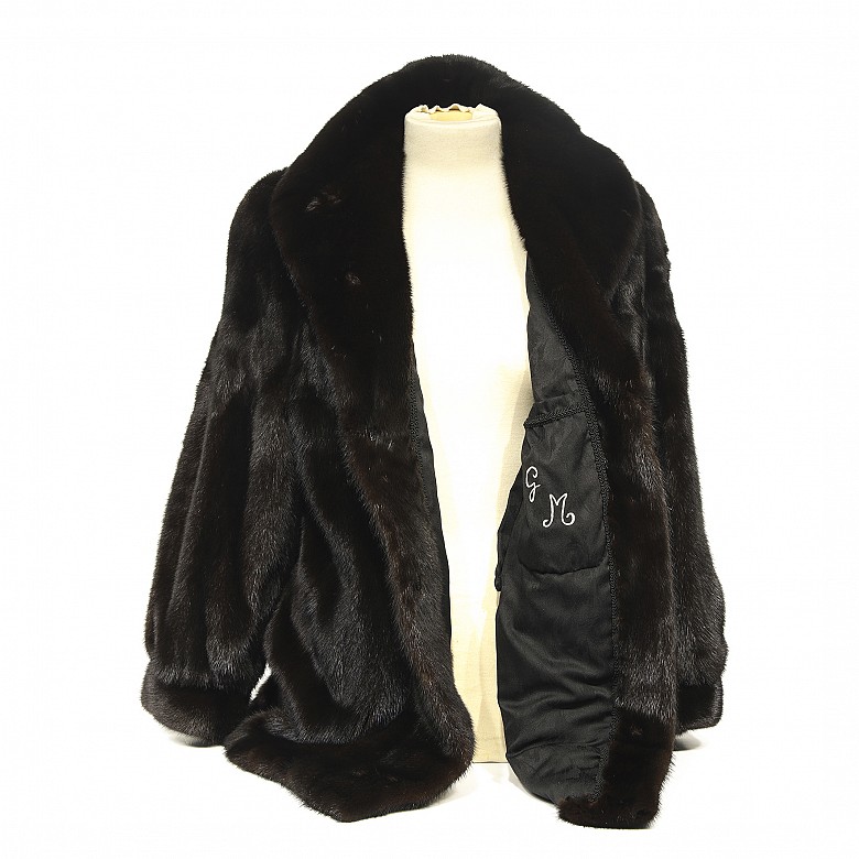 Mink coat, spanish Úbeda furrier