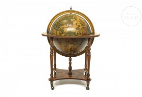 Bar cabinet ‘Globe of the Earth’, 20th century