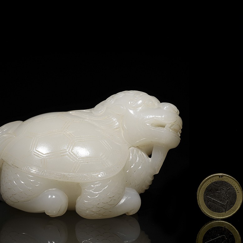 White jade figure 