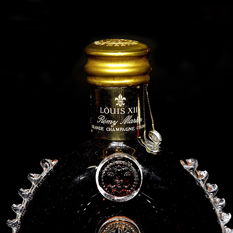 Botella de Grande Champagne Cognac, Louis XIII, Remy Martin