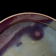 Ceramic ‘Junyao’ glazed ware dish, Song dynasty