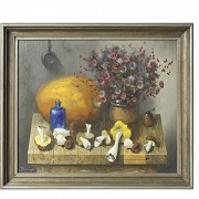 Juris Bindemanis (1952) ‘Still Life with Mushrooms’, 2001