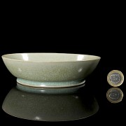 Celadon-glazed ‘Ruyao’ ware dish, Song dynasty