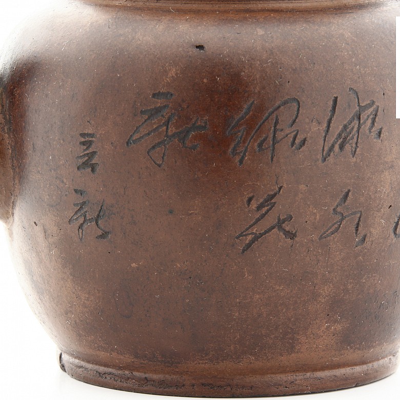 Chinese clay teapot from Yixing.