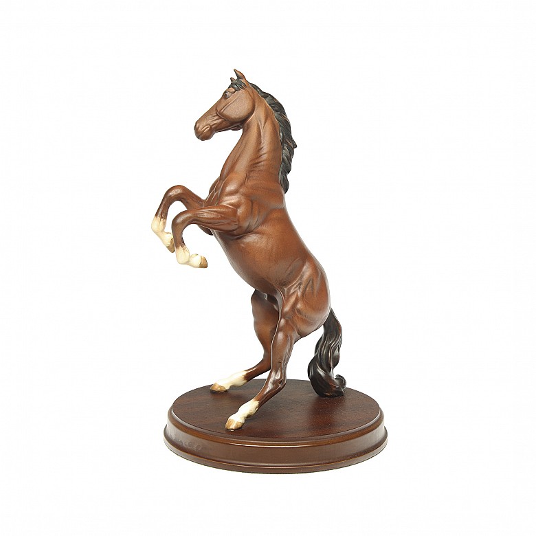 Dos caballos England Beswick Porcelain y Royal Doulton England