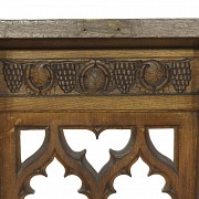 Gothic carved wooden lectern, 20th century - 5