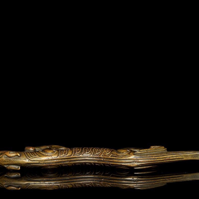 Bronze figurine ‘Tiger’, Han style