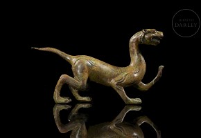 Bronze figure ‘Tiger’, Qing dynasty