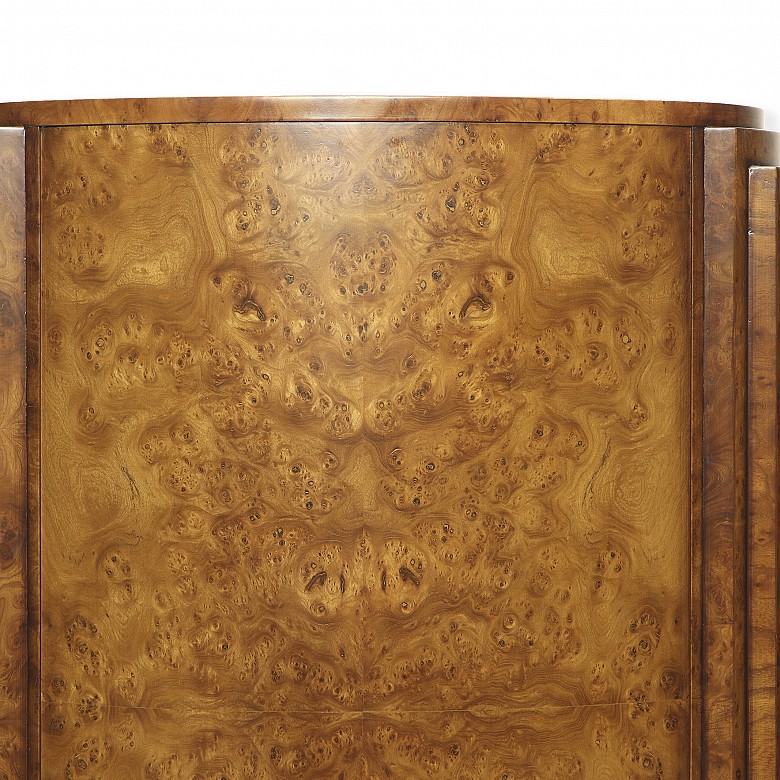 Art Decode elm bar cabinet