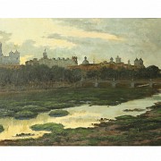 Juan Guillem Satorre (20th century) ‘Views of the River Turia’