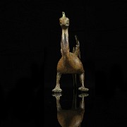 Figura de bronce 