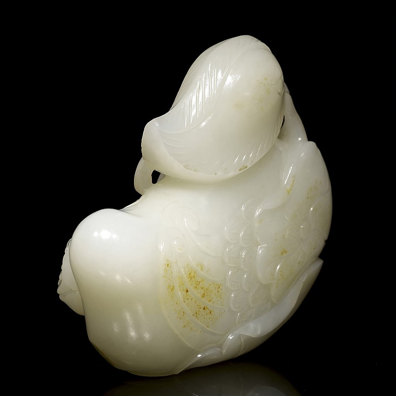 White jade figure 