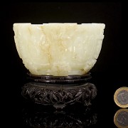 Jade bowl ‘Twelve Signs of the Zodiac’, Qing dynasty