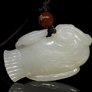 White jade pendant 