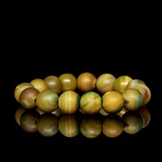 Ten-bead agate bracelet, Qing dynasty