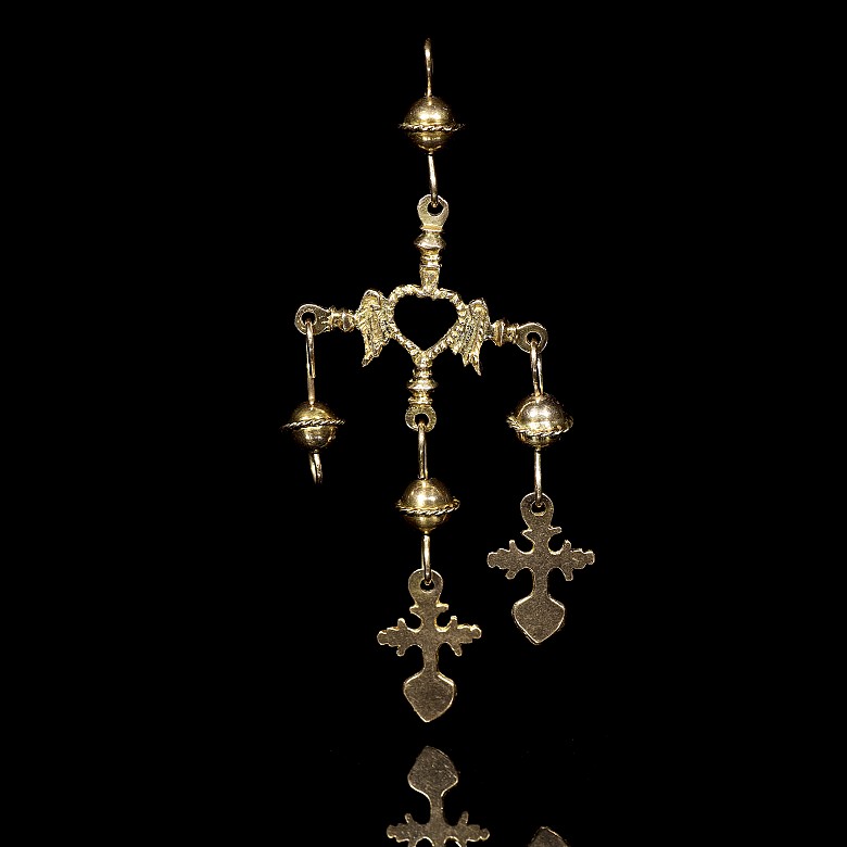 Gold pendant ‘Yalalag Cross’