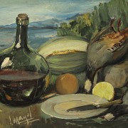 Josep Mayol Hernández (1910-1971) ‘Still life with boat’ - 3