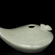 Song-style glazed ceramic water vessel ‘Ruyao’