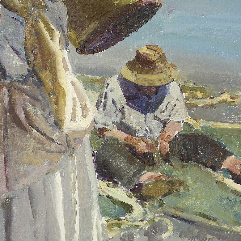 Eustaquio Segrelles (1936) ‘’Valencian fisherwoman‘’