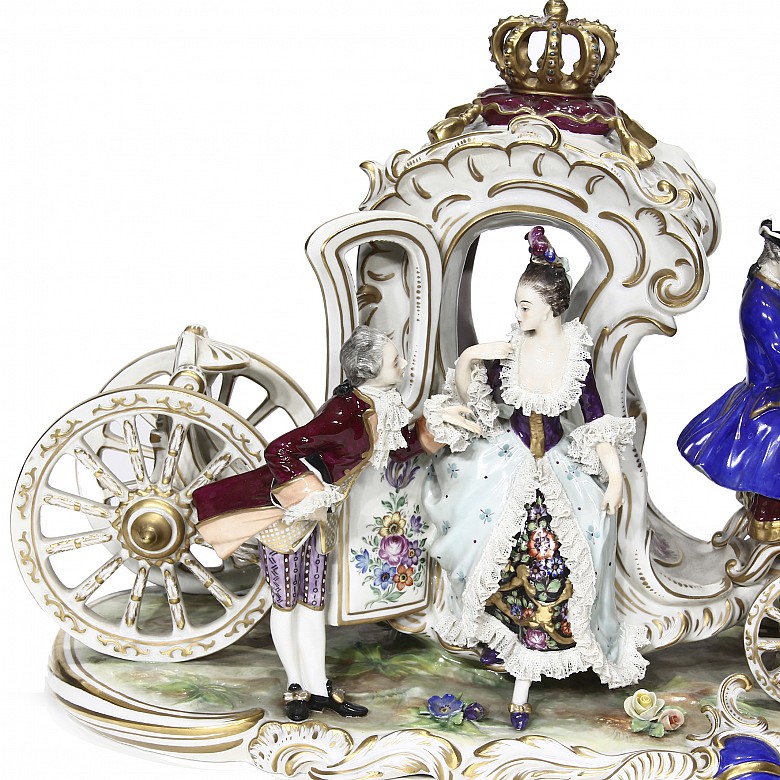 German porcelain sculpture 