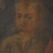 18th century Spanish School ‘Saint John the Baptist as a child’