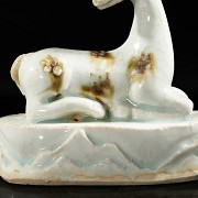 Ceramic-glazed ‘Deer’ paperweight, Song dynasty