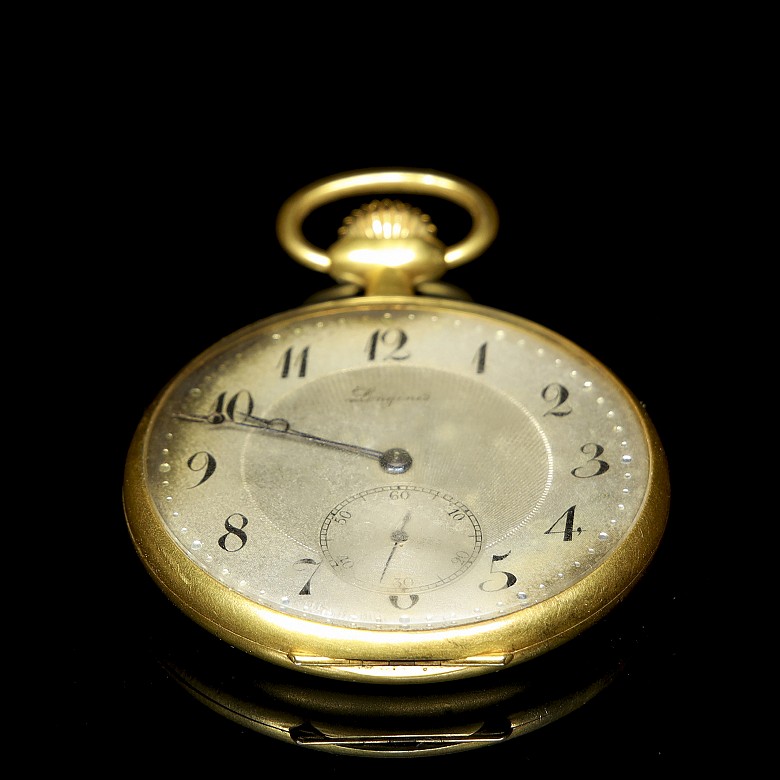 Longines ‘Grand Prix Paris’ pocket watch, 1900