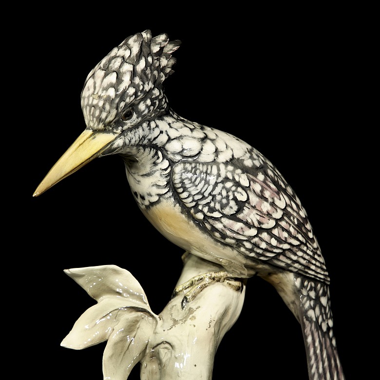 Two porcelain birds, 20th century