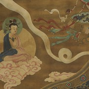 Chinese painting “Shakyamuni”, Qing dynasty