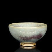 Glazed ceramic cup, Junyao style.