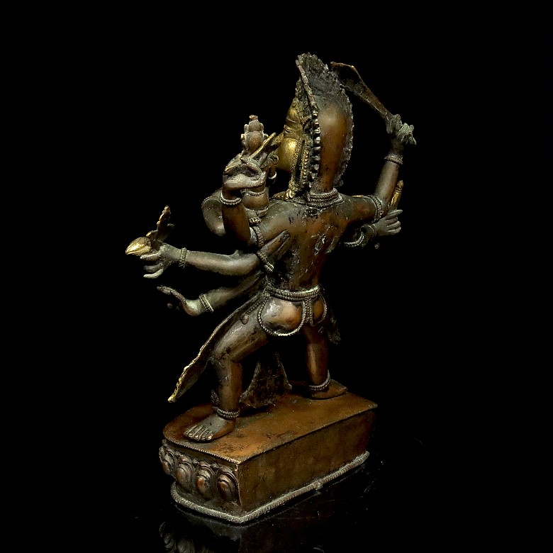 Bronze figure 