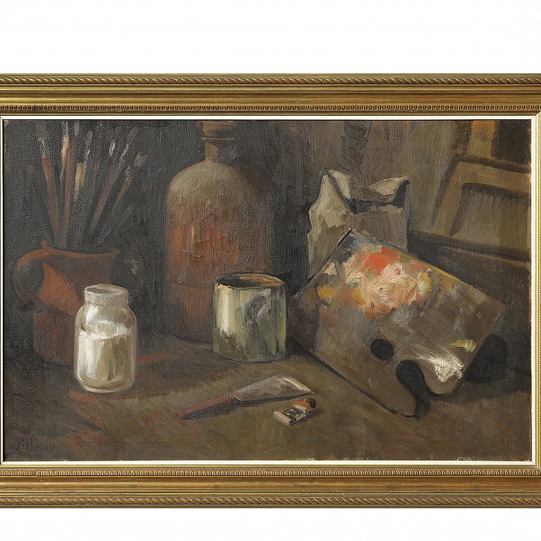 Joaquin Michavila (1926-2016) ‘Studio still life’