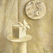 Elena Beisembinova (20th century) ‘Still life with pearls’, 1993