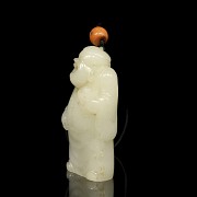 White jade pendant 