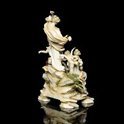 Porcelain figurine ‘Ladies and Angels’, 20th century