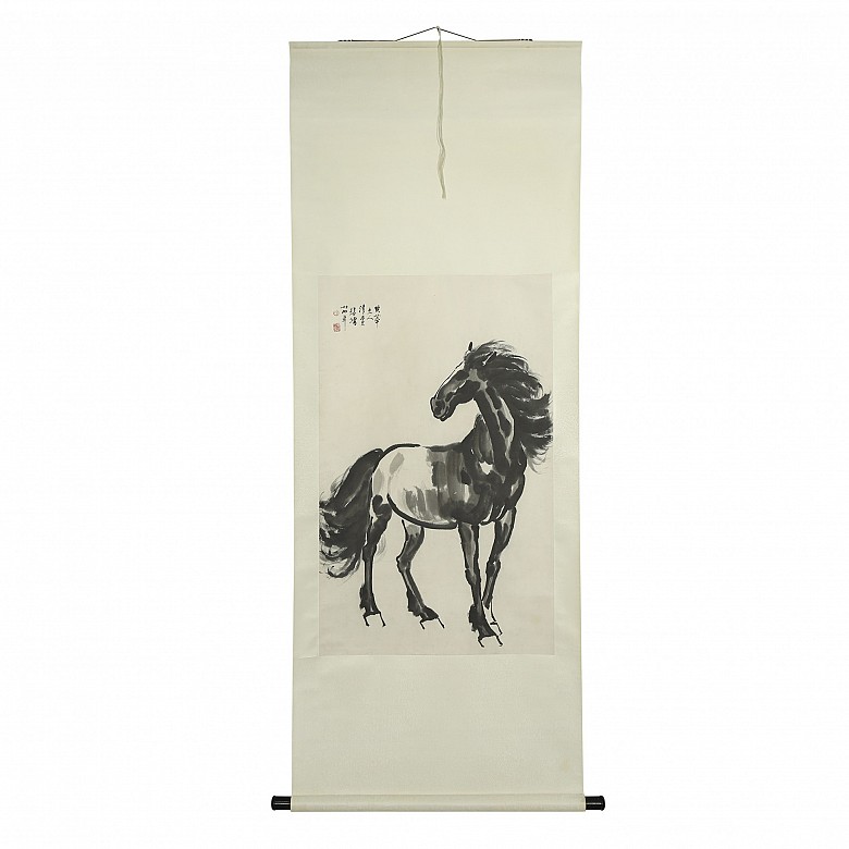 Chinese painting ‘Horse’, 20th century