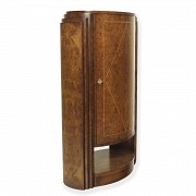 Art Decode elm bar cabinet