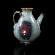 Small Junyao-glazed earthenware jug, Song dynasty