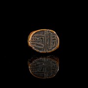 Small Shoushan ‘Landscape’ stone seal, Qing dynasty