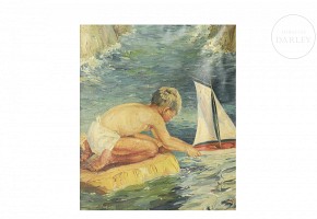 Pintura estilo Sorolla 