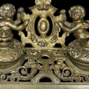 Double writing desk “Couple of angels” Louis XIV style, late XIX century - 3